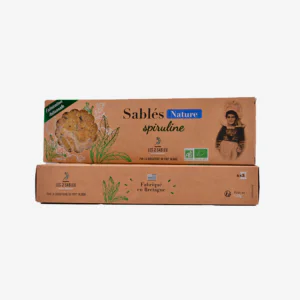 Sablés Spiruline Nature