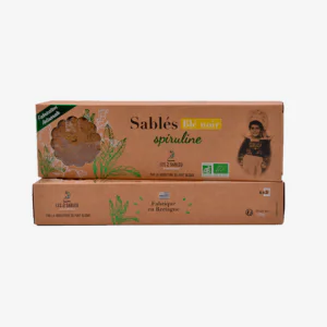 Sablés Spiruline Blé Noir