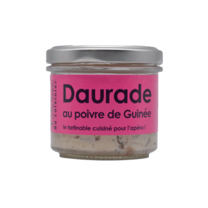 Rillette de daurade au poivre de Guinée