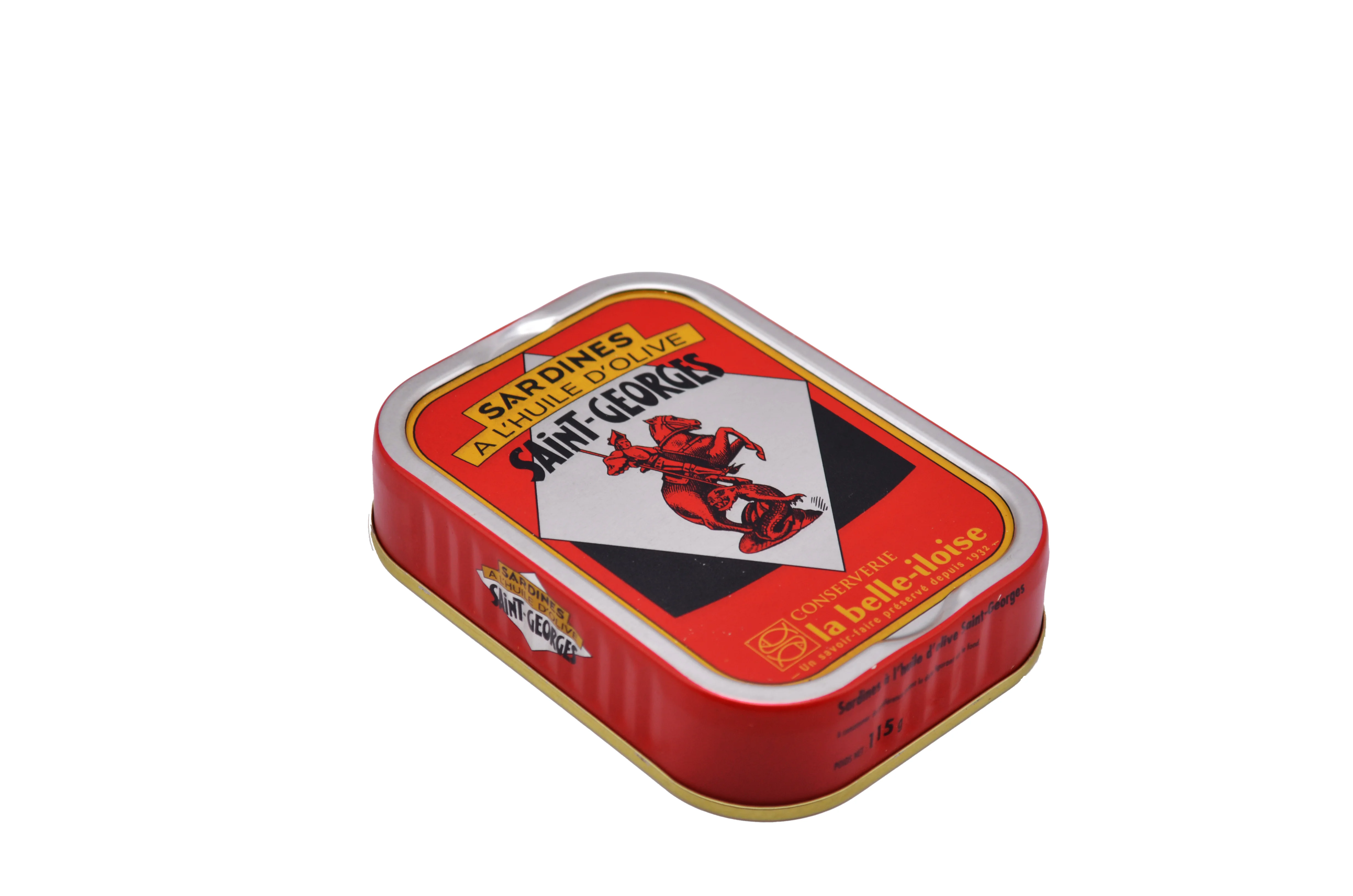 Sardines Saint-Georges à l'huile d'olive