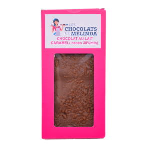 Chocolat au lait et caramel Les Chocolats de Mélinda
