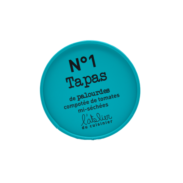 Tapas de palourdes compotée de tomates mi-séchées