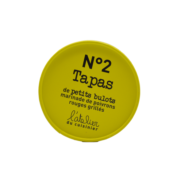 Tapas de petits bulots marinade de poivrons rouges grillés