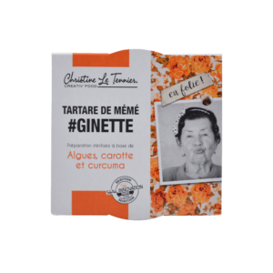 Tartare de Mémé Ginette algues, carotte et curcuma