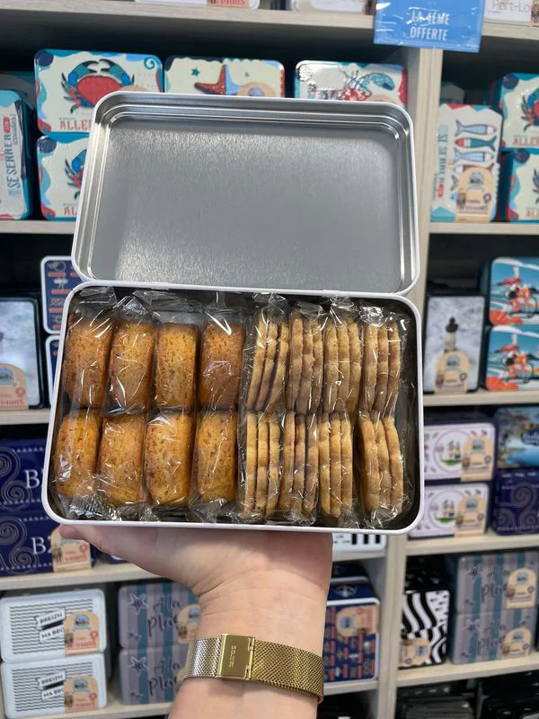Boite Biscuits assortiment Palets et galettes Bretonnes – Image 3