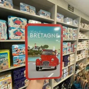 Boite biscuits édition limitée 2 chevaux