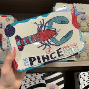 Boîte métal Homard 350g assortiments biscuits
