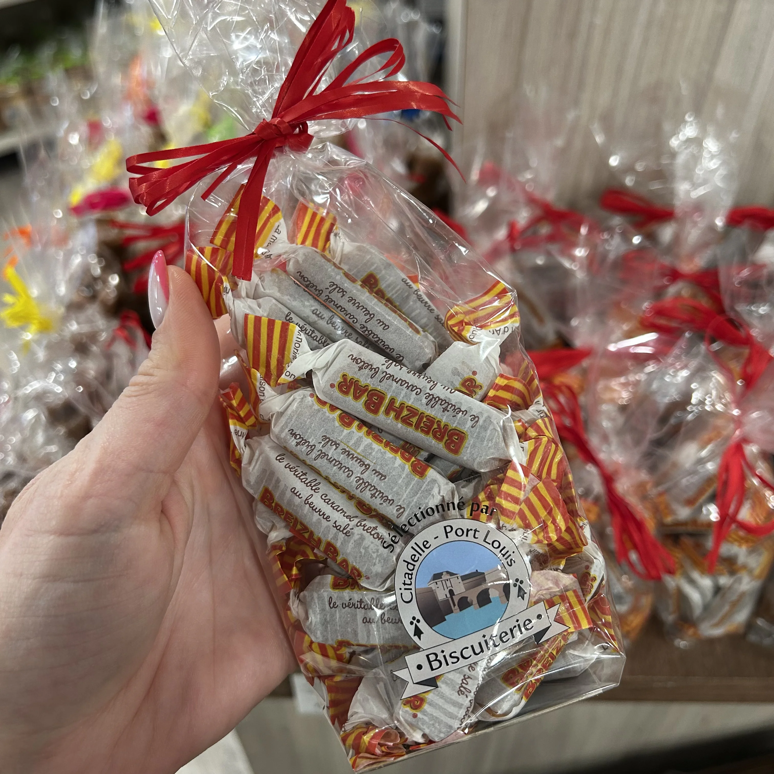 Caramels en barre Breizh Bar en sachet de 125g