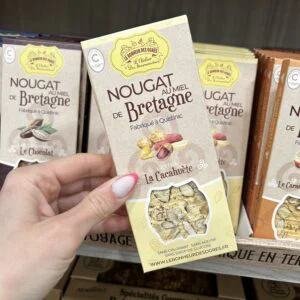 Nougat au miel de Bretagne et cacahuète par Le Bonheur Des Ogres