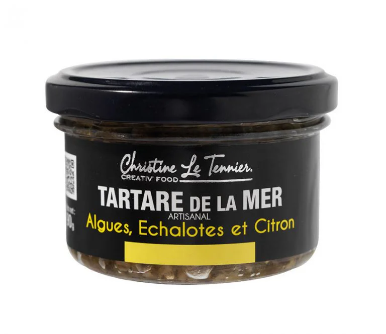 Tartinable d’algues échalotes et citron Christine Le Tennier