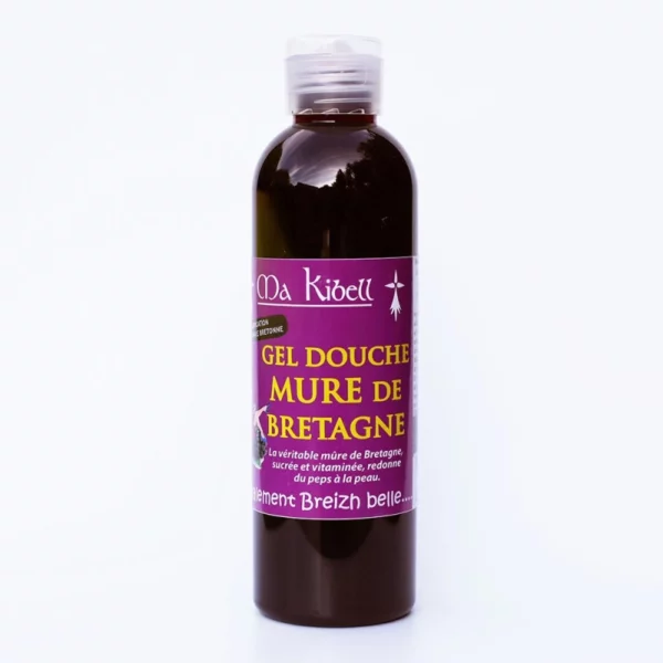 Gel douche Mûre de Bretagne Ma Kibell