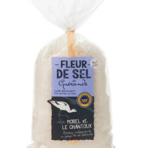 Fleur de sel de Guérande Morel et Le Chantoux sachet de 250g