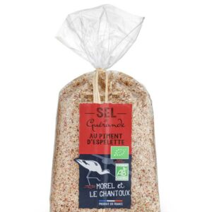 Sel de Guérande au piment d’Espelette Morel et Le Chantoux