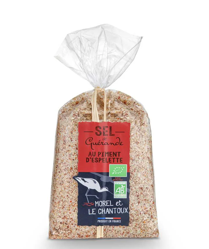 Sel de Guérande au piment d’Espelette Morel et Le Chantoux