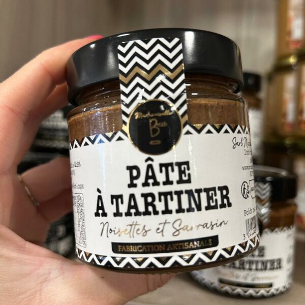 Pâte à tartiner noisettes et sarrasin
