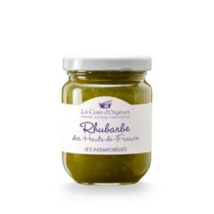 Confiture de rhubarbe 110g La Cour d'Orgères