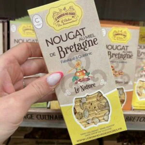 Nougat au miel de Bretagne nature par Le Bonheur Des Ogres