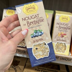 Nougat myrtille