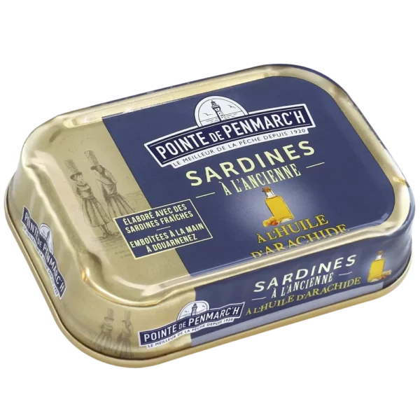 Sardines à l'huile d'arachide