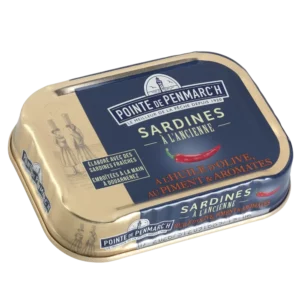 Sardines à l’huile d’olive, piment et aromates Pointe de Penmarc'h