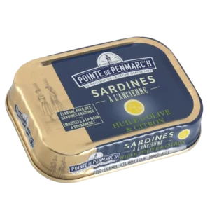 Sardines à l’huile d’olives et citron Pointe de Penmarc'h