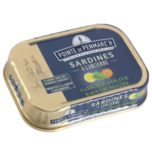 Sardines à l’huile d’olive et aux aromates Pointe de Penmarc'h