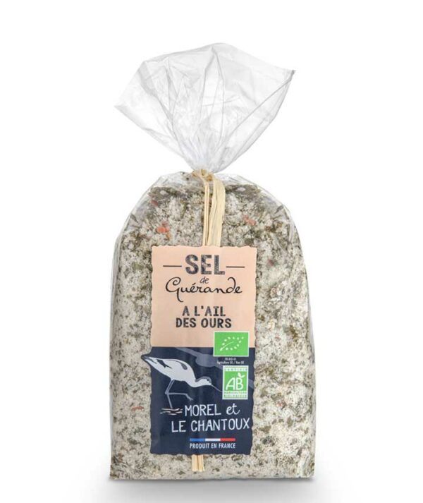 Sel de Guérande ail des ours Morel et Le Chantoux