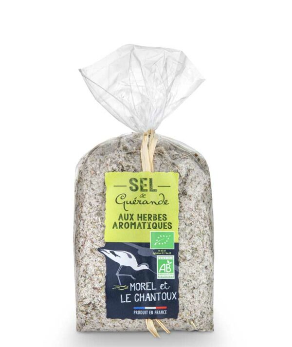 Sel de Guérande aux herbes aromatiques Morel et Le Chantoux