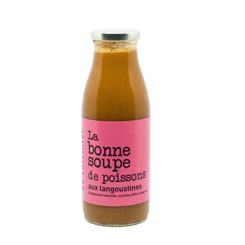 La bonne soupe de poissons aux langoustines