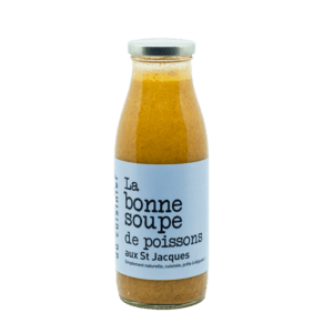 La bonne soupe de poissons aux St Jacques