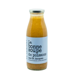 La bonne soupe de poissons aux St Jacques