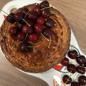 Gâteau breton à la cerise